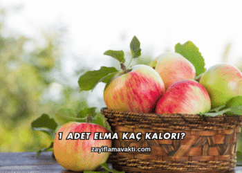 1 Adet Elma Kaç Kalori?