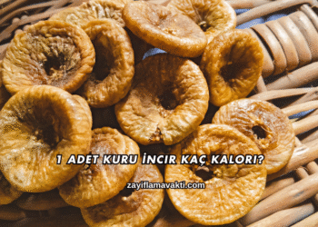 1 Adet Kuru İncir Kaç Kalori?