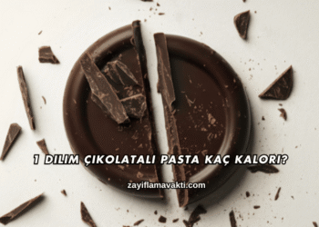 1 Dilim Çikolatalı Pasta Kaç Kalori?