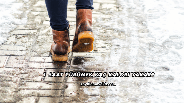 1 Saat Yürümek Kaç Kalori Yakar?