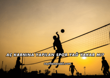 Aç Karnına Yapılan Spor Yağ Yakar mı?