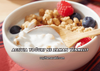 Activia Yoğurt Ne Zaman Yenmeli?
