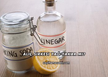 Alıç Sirkesi Yağ Yakar mı?