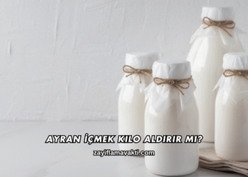 Ayran İçmek Kilo Aldırır mı?