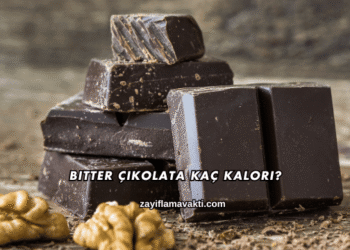 Bitter Çikolata Kaç Kalori?