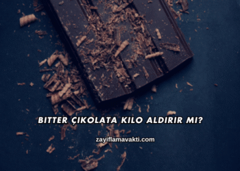 Bitter Çikolata Kilo Aldırır mı?