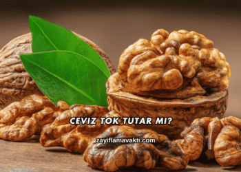 Ceviz Tok Tutar mı?