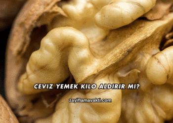 Ceviz Yemek Kilo Aldırır mı?
