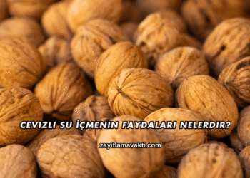 Cevizli Su İçmenin Faydaları Nelerdir?
