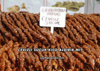 Cevizli Sucuk Kilo Aldırır mı?