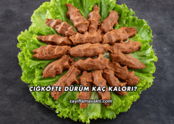 Çiğköfte Dürüm Kaç Kalori?