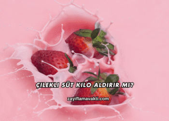 Çilekli Süt Kilo Aldırır mı?
