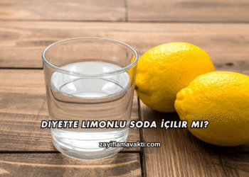 Diyette Limonlu Soda İçilir mi?