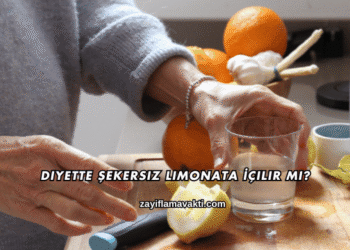 Diyette Şekersiz Limonata İçilir mi?