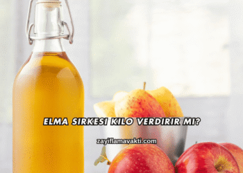 Elma Sirkesi Kilo Verdirir mi?