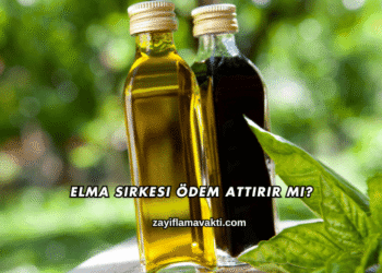 Elma Sirkesi Ödem Attırır mı?