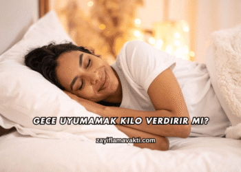 Gece Uyumamak Kilo Verdirir mi?
