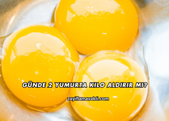 Günde 2 Yumurta Kilo Aldırır mı?
