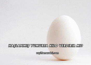 Haşlanmış Yumurta Kilo Verdirir mi?