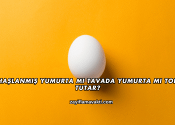 Haşlanmış Yumurta mı Tavada Yumurta mı Tok Tutar?