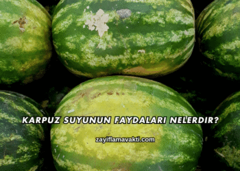 Karpuz Suyunun Faydaları Nelerdir?