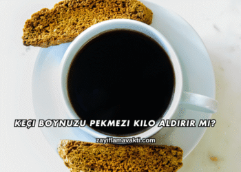 Keçi Boynuzu Pekmezi Kilo Aldırır mı?