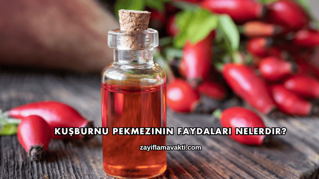 Kuşburnu Pekmezinin Faydaları Nelerdir?