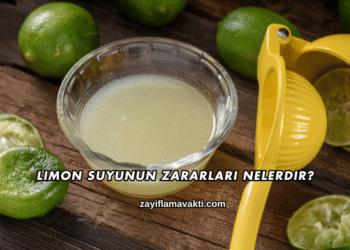 Limon Suyunun Zararları Nelerdir?