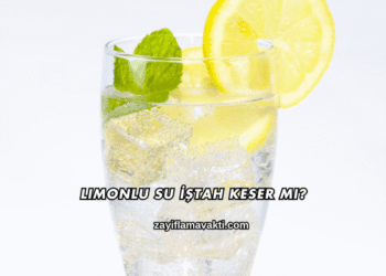 Limonlu Su İştah Keser mi?