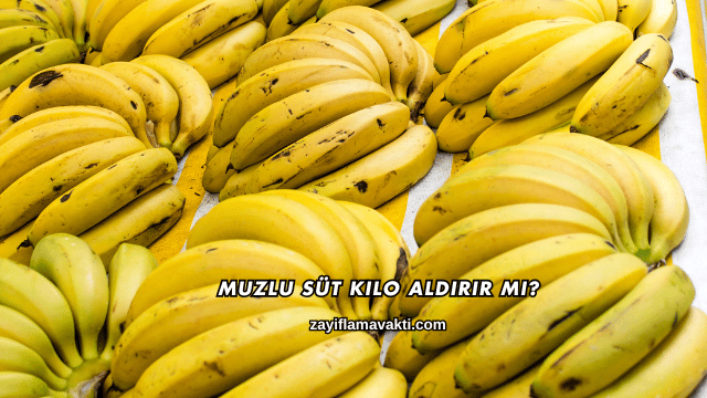 Muzlu Süt Kilo Aldırır mı?