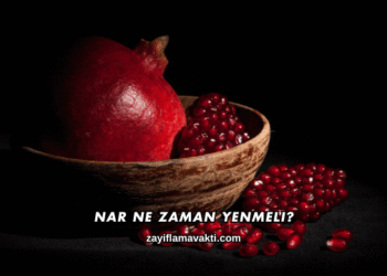 Nar Ne Zaman Yenmeli?