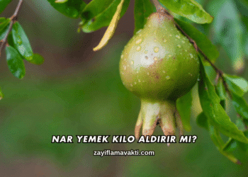 Nar Yemek Kilo Aldırır mı?