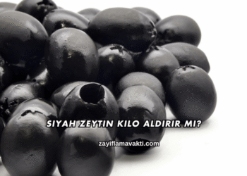 Siyah Zeytin Kilo Aldırır mı?