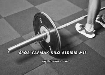 Spor Yapmak Kilo Aldırır mı?