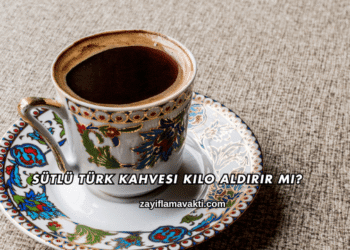 Sütlü Türk Kahvesi Kilo Aldırır mı?