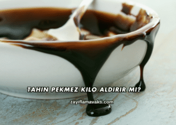 Tahin Pekmez Kilo Aldırır mı?