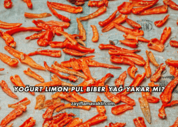 Yoğurt Limon Pul Biber Yağ Yakar mı?