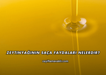 Zeytinyağının Saça Faydaları Nelerdir?